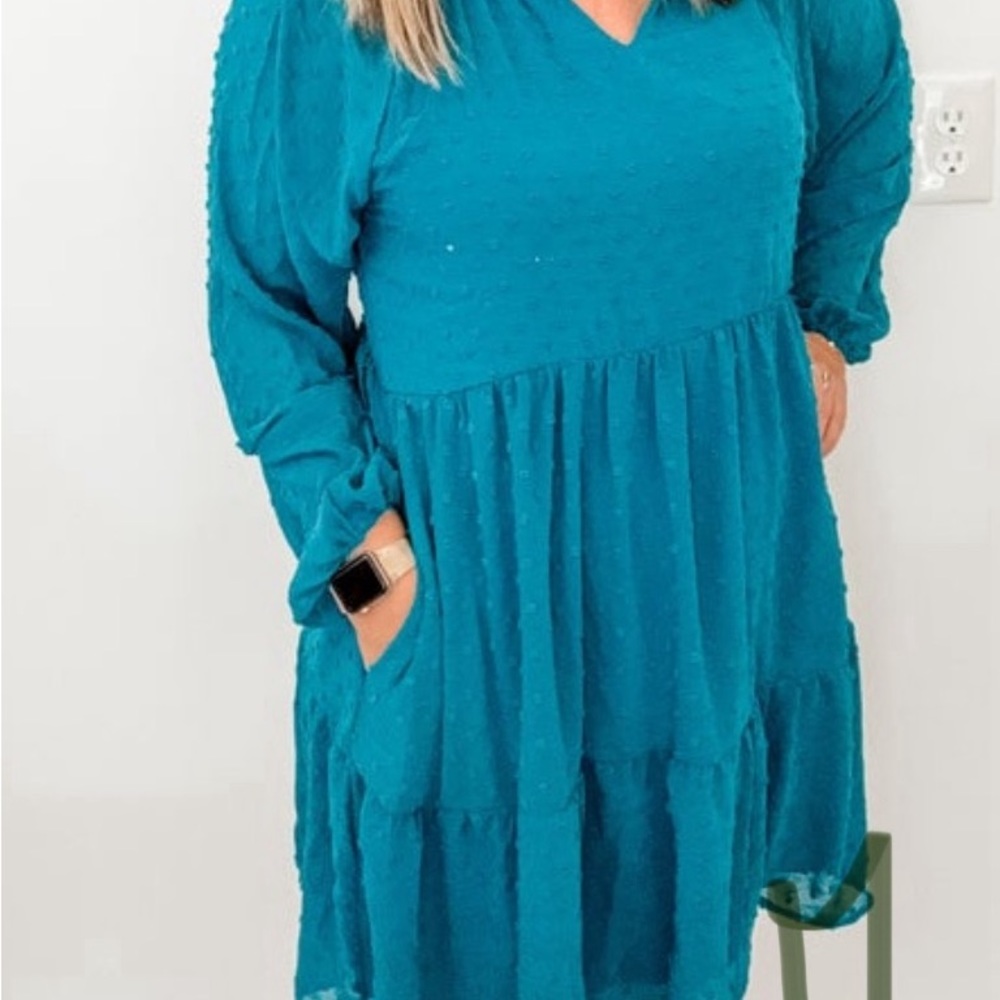 Stevie Dress - turquoise